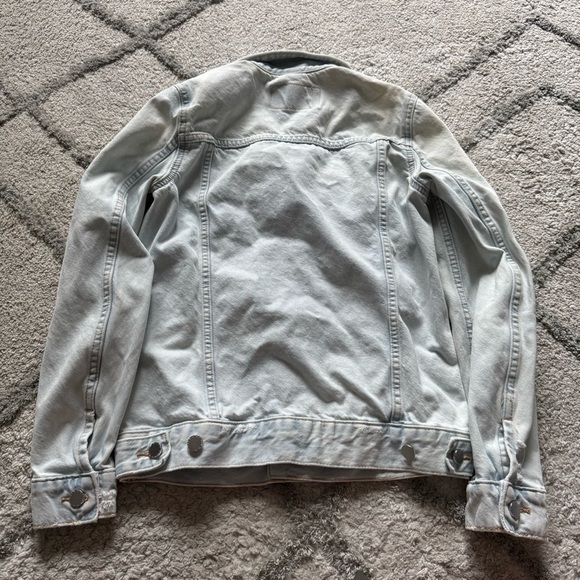 H&M & denim jean jacket light wash 2 - Picture 7 of 7